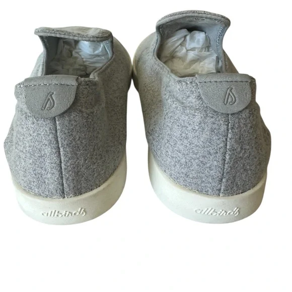 Allbirds Wool Tree Huggers Slip-On Casual Sneakers Light Grey Women’s Size 8 - Picture 9 of 16